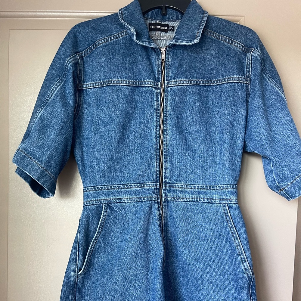 PLT Denim Romper